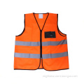 Customized Reflective Safety Vest with Zipper